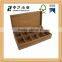 Personalized Factory Price Cheap Lipper 8 Compartments Solid Wood Tea Cup Bag Storage Box