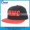 High Quality Comfortable Free Fabric Hat Patterns Snapback Hat