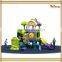 Bright color joint slide and children games playground for sale