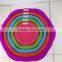 Microwave Safe 5pcs Plastic Dinner Set with multi lid