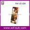 2D blank sublimation cases for LG L5II , hard plastic case, removable back shell, black and white colors