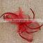 Ladies Big Red Bowknot Fascinators For Party/Wedding With Net