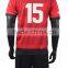 Red Color Make Your Own Soccr Jerseys