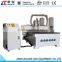 3D Wood Cutting Machine ZKM-1325A Furniture Making Equpment With Vacuum Table Dust Collector 1300*2500MM