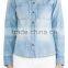 skinny denim shirts fashionable shirts for girls JXF042