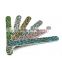 Wholesale custom shiny glitter beauty nail file giraffe personalized emery board one side decorative manicure tools factory