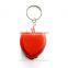 Mini heart shape keyring cpr training mask ,cpr breath barrier for training