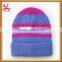 Custom Red Knit Hat/ Beanie/ Winter Hat Embroidered Logo 2015 Wholesale
