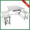 Wholesale Dispaly Aluminum Adjustable Folding Camping Table Set