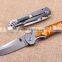 OEM Outdoor 440 blade material Camping Hunting Rescue Pocket Knife