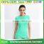 Custom high quality women's gym fittness sport t shirt ladies blank sport t shirt