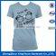 Custom Fashionable Printing Women T-shirt With Gradual Color