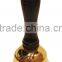 antique brass bell with wooden handle for church