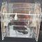 top class import acrylic upright wall mounted acrylic ballot box factoty price