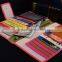 Fashion New Women Genuine Leather Purse Crocodile Pattern Candy Color Clutch Bag Long Wallet