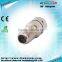 RF adapter F male to female connector