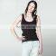 Plain dye custom waist hollow out tank top for women