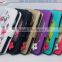 Flower PU Leather Mirror Slider + Universal PC Cover Wallet Phone Case for 4.7inch iPhone 6 6s 7