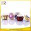 China Supplier New Single Cosmetics Packaging Acrylic Cream Jar Gold Jars Cosmetics