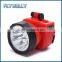 Black ABS Plastic LED Caplight with Adjustable Band,Shock Proof