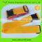 Yellow custom 2cm*5m adjustable luggage strap with removable buckle