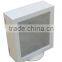 MDF rolling dressing cabinet with white mirror
