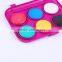 High quality 6 colors dry student watercolor cakes,solid pigment for kids watercolor painting