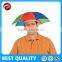 New STAY COOL COLORED UMBRELLA HAT,new womens mens headwear cap umbrella