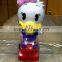 Daisy Duck Figure Pull-back Vehicle,Customized Cute Plastic Car Toys
