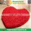 100% polyester microfiber chenille antislip rug