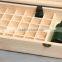Factory professional custom wooden essential oil box with removable dividers