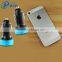 Double Speed Fast Car Charger Adapter Output DC 5V 2.4A Universal Portable USB Car Charger Adapter 2 Port for iPhone