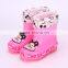 cute design half pvc Mickey rain boots for kids