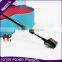 Plastic bristle double ended eyebrow brush