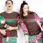 Striped family Christmas pajamas