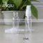 factory direct sale 10ML/15ML PET mini transparent sprayer lotion bottle for cosmetic
