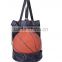 black large-capacity basketball bag
