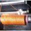 Split film baler string 2 in 1 yarn twisting and spooling mahcinery