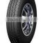Wide groove pattern car tire 195R14C