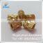 Custom made brass inserts for wood panels.