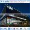 Prefab Light Structural Steel 4S Car Showroom Display Stands