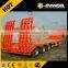 Heavy 3 axle tri-axle low bed semi trailer