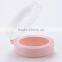 cosmetics packaging 15g plastic round white silver BB CC air cushion compact