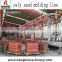 horizontal parting clay sand molding machine production line