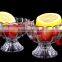Hot sale elegant ice cream glass cup