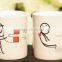 Factory Custom Ceramic Promotion Printed Mug Color Changing Magic For Sublimation