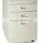 Mobile Metal Pedestal,mobile Pedestal,file Cabinet A4,3-drawer Filing Cabinet,office Filing Storage Cabinet Design