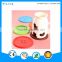 2016 Fashion hot sales funny pvc cup mat/coffee cup mat/silicone cup mat