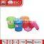High Quality Blue or Purple 51L Laundry Basket for Clothing Storage