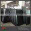 Customized huge curve-surfaced TV screen back cover by vacuum forming